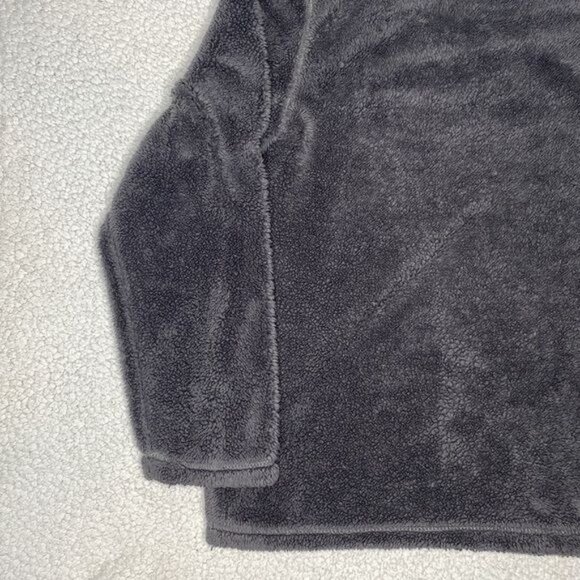 True Grit Gray Fleece 1/4 Zip Pullover: Size Small - Picture 7 of 11